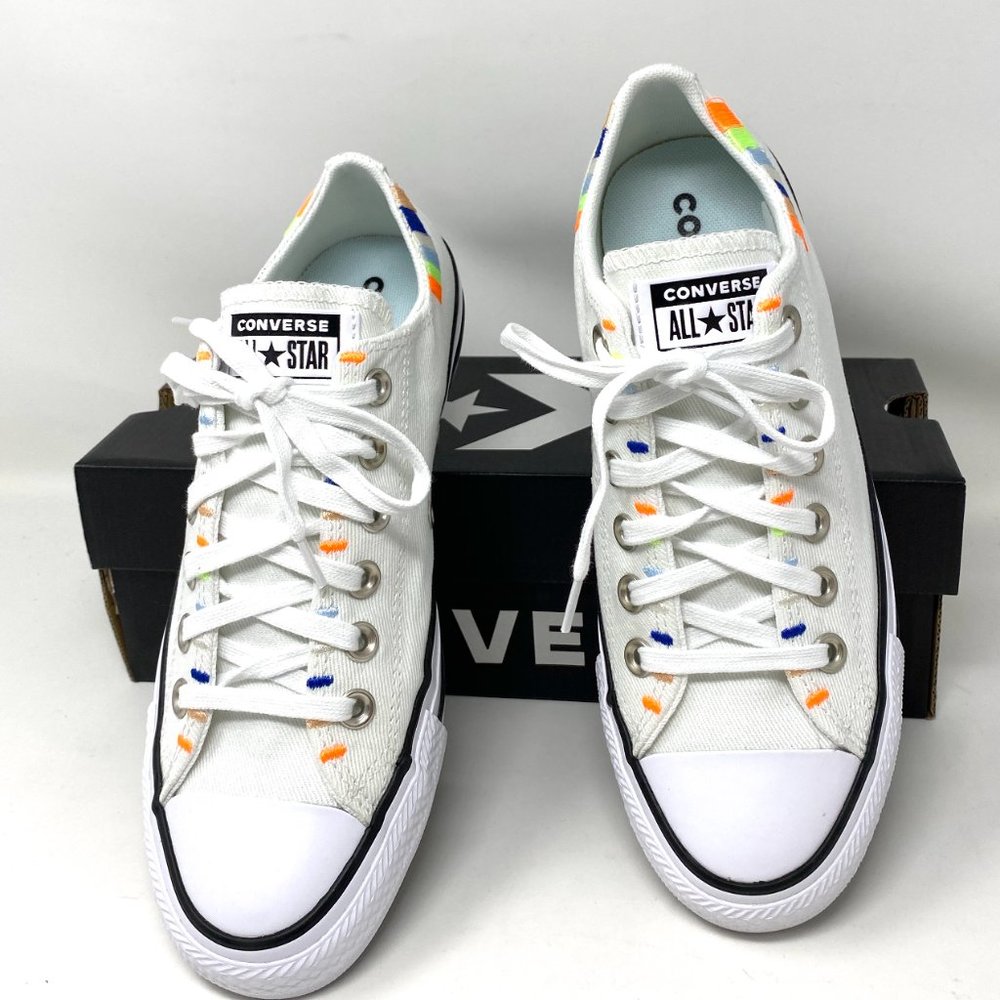Converse Chuck Taylor AS Canvas Low White Multi W - Picture 3 of 10